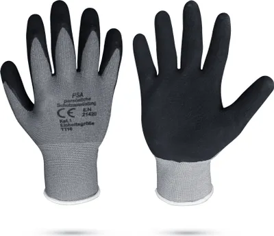 Produktbild von Robuste Arbeitshandschuhe Montagehandschuhe Gr.10 feinfühlige Schutz-Handschuhe für die Arbeit