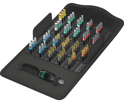 Image de Wera - Assortiment d'embouts, Bit-Safe 61 BiTorsion 1, 61 pièces ; 5057441001
