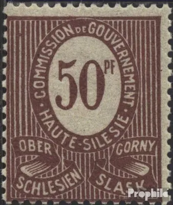 Produktbild von Briefmarken Oberschlesien 1920 Mi 7 gestempelt Ziffern