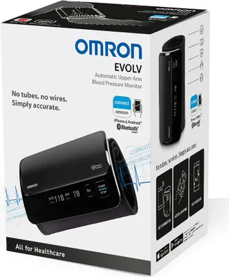 Obrázek produktu pro Omron Evolv all-in-One měřič krevního tlaku na horním rameni 1 ks