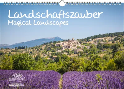 Produktbild von Landschaftszauber DIN A3 Immerwährender Kalender Landschaften und ferne Länder - Seelenzauber
