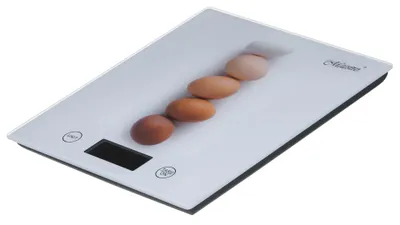 Produktbild von Maestro MR-1800, Elektronische Küchenwaage, 5 kg, 1 g, Weiß, Arbeitsplatte, Rechteck