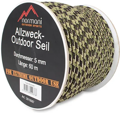 Produktbild von normani Allzweck-Outdoor-Seil 5 mm x 60 m