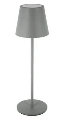 Produktbild von CASAYA LED-Akkuleuchte Tjörn, 3 w, 250 lm, grau, H: 36,5 cm, 997247