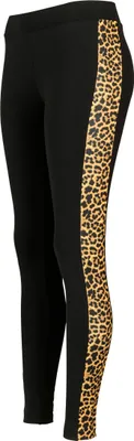 Produktbild von Urban Classics Ladies - Pattern Leggings schwarz / leo - XS