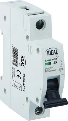Zdjęcie produktu dla Wyłącznik nadprądowy 1P B25 KMB6-B25/1 23147
