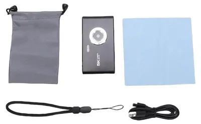 Obrázek produktu pro 5K digitální fotoaparát, 72 MP HD, ultratenký, automatické zaostřování, 16násobný zoom, blesk, 2,8palcový displej, vhodný pro fotografování a cestování, černý