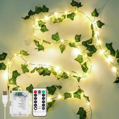 Obrázek produktu pro 100 LED světelných řetězů s dálkovým ovládáním – osvětlení pro ložnice, zahradu, večírky a dekorace
