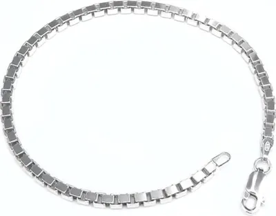 Produktbild von SILBERKETTEN STORE Veneziakette Armband 3mm - 925 Silber, Länge wählbar von 16-25cm - 23cm
