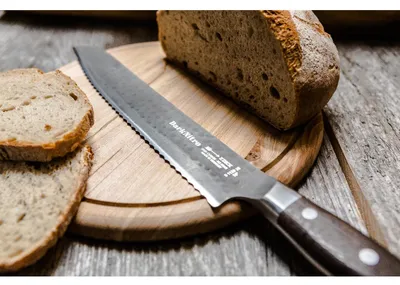 Produktbild von Dick DarkNitro Brotmesser, Wellenschliff, 26 cm