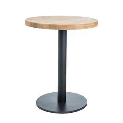 Image de Table d'appoint KYRYLO 2 - 70, chêne / noir