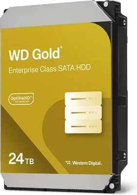 Produktbild von Western Digital Gold WD242KRYZ Interne Festplatte 24 TB 7200 RPM 512 MB 3.5" Serial ATA III