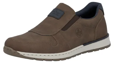 Obrázek produktu pro Rieker pánské tenisky slip-on hnědé volnočasové, velikost bot:40 EU