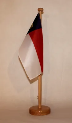 Produktbild von Tischflagge North Carolina USA Bundesstaat US State 25x15 cm mit Holzständer