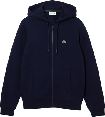 Produktbild von Lacoste heren hoodie sweatsvest, met rits, navy blauw