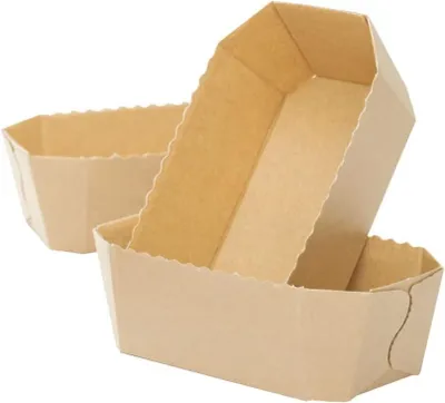 Produktbild von Verpackung - 30 Brotbakformen aus Papier - 153x88x6 cm