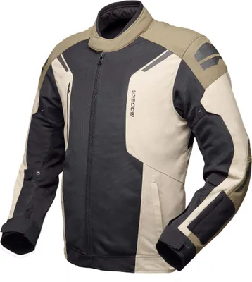 Obrázok produktu pre Modeka Khao Air II – nepremokavá textilná motocyklová bunda, khaki/čierna, M