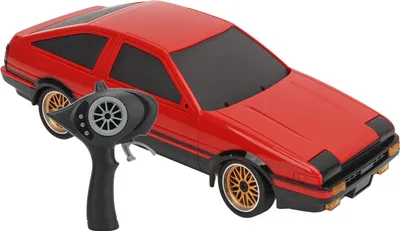 Produktbild von 1/18 Scale 2.4GHz Ferngesteuertes Auto 3 Kanal 3CH 1:18 RC Drift Car Geburtstag Weihnachtsgeschenk für Kinder Erwachsene Rot