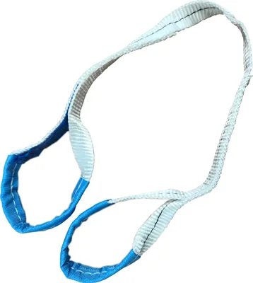 Produktbild von 0.5 Tonnen / 500kg 1 Meter Hebeband Hebeschlinge SF: 7/1 DIN EN 1492-1