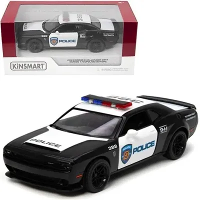 Zdjęcie produktu dla Dodge challenger demon policja 1:40 - Kinsmart