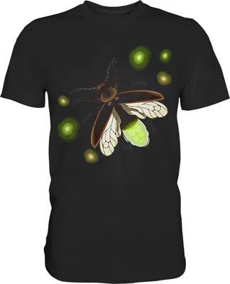 Produktbild von Glühwürmchen Pfadfinder Camping T-Shirt – Black / S
