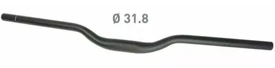 Produktbild von Lenker MTB 31,8 - 740 - 30 MTB "Riser Bar" Aluminium schwarz