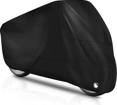 Produktbild von Motorrad Abdeckplane, wasserdichte und UV-Best?ndige Abdeckplane fš¹r den Au?enbereich, Motorradabdeckung aus 210D Polyester, 245 * 105 * 125cm