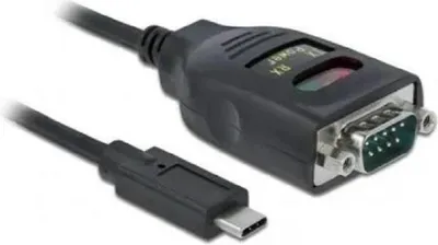 Produktbild von DELOCK Adapter USB Type-C > 1 x Seriell RS-232 DB9