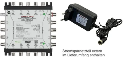 Image de Kreiling Tech. Multicommutateur connectable en cascade KR 5-8 MSK-III 11424