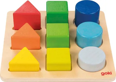 Produktbild von Goki 58753, 1 Jahr(e), Holz, Mehrfarbig