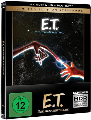 Produktbild von E.T. - Der Außerirdische - Steelbook  (4K-UHD+Blu-ray)