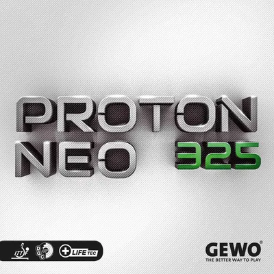 Produktbild von GEWO Tischtennisbelag / Proton Neo 325 / NEU /