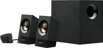 Zdjęcie produktu dla Logitech 980-001055, 2.1 kan., 60 W, Uniwersalne, Czarny, 120 W, Przewodowa