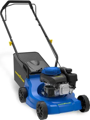 Zdjęcie produktu dla Kosiarka spalinowa 4,5 KM Szerokość koszenia 39 cm Silnik 4-suwowy OHV 132 cm3 GOODYEAR