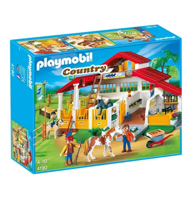 Produktbild von PLAYMOBIL 4190 Reiterhof Moderner Reiterhof
