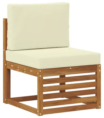 Produktbild von vidaXL Outdoor Mittelsofa Massivholz Akazie Natur