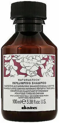 Image de Davines Naturaltech Replumping Shampooing Volumateur pour cheveux fins, 100 ml