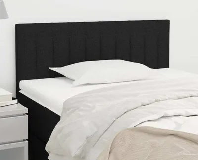 Produktbild von CLORIS Bettkopfteil Kopfteil Schwarz 80x5x78/88 cm Stoff, 5,35 kg
