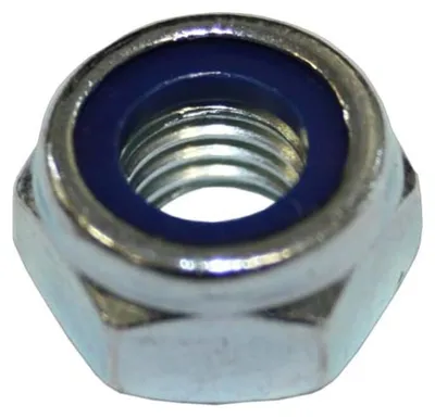 Produktbild von Dresselhaus WGR 0680, Sechskantmutter, Nylon, Edelstahl, Edelstahl, M10, Chrom, 1 cm