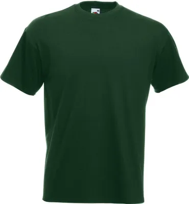 Produktbild von Fruit of the Loom 61-044-0 | Super Premium Herren T-Shirt - Farbe: Bottle Green - Größe: M
