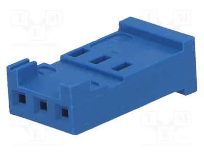 Immagine prodotto di 5 connettori a spina, connettore femmina per circuito stampato, passo 2,54 mm, 3 pin, tecnologia a contatto senza contatto, codice prodotto 281838-3, marca Signteck