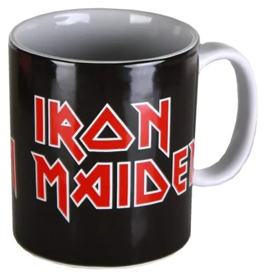 Produktbild von Unisex Tasse mit Iron Maiden Logo aus Keramik