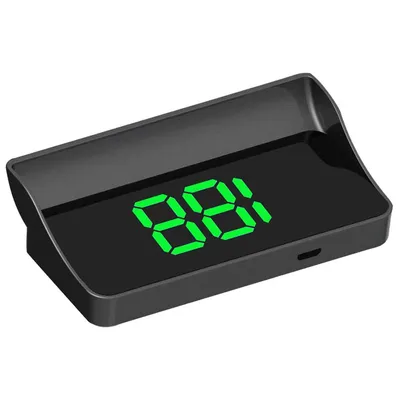 Produktbild von Head Up Display Auto, GPS Tachometer Universal, digitaler Geschwindigkeitsmesser für Auto und Motorrad, Plug & Play Speedometer