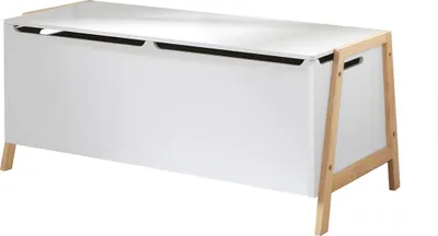 Produktbild von CALICOSY - Aufbewahrungstruhe mit 2 Fächern für Kinder L99 cm - LEON