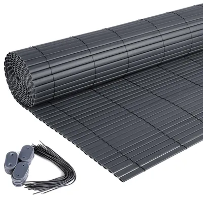 Obrázek produktu pro PVC clona na balkon a do zahrady – nepropouští pohled, je voděodolná a chrání před větrem – rozměry 500 x 90 cm
