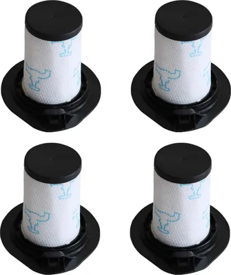Produktbild von Ersatzfilter ZR009002, 4 Stück, Waschbarer Schaumstofffilter, Kompatibel Mit Rowenta Air Force 460 Und 560 Staubsauger