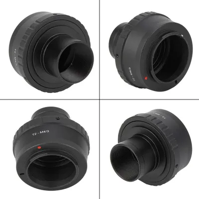 Productafbeelding van T Ring T2-M4/3 Metalen Adapterring voor M4/3 Camera's - Telescope Mount