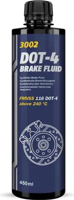 Obrázok produktu pre MANNOL 3002 DOT-4 Brake Fluid - 450ml