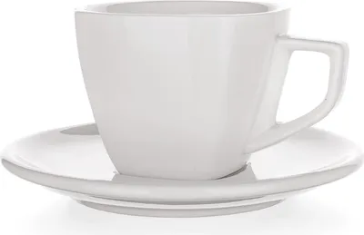 Produktbild von BANKETT Tasse mit Untertasse Quadrat ALBEN 250 ml