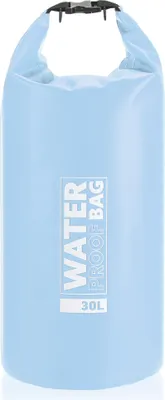 Produktbild von com-four® Wasserdichter Packsack - Wasserfester Packbeutel mit Tragegurt - Robuste Bootstasche für Wassersport - Trekkingsack 30 Liter